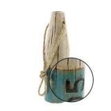 CERAMIC ROPE BUOY DECORATIVE VASE