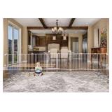 REGALO EXTRA WIDE BABY GATE AND PLAYARD REGALO EXTRA WIDE BABY GATE AND PLAYARD