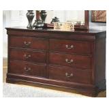 ASHLEY FURNITURE DRESSER IN BROWN ASHLEY FURNITURE DRESSER IN BROWN