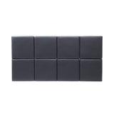 TESSA TILE FULL/QUEEN HEADBOARD MATTE BLACK TESSA TILE FULL/QUEEN HEADBOARD MATTE BLACK