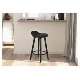 ODESSA COUNTER STOOL IN BLACK ODESSA COUNTER STOOL IN BLACK