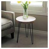 ROUND SIDE TABLE (NOT ASSEMBLED/IN BOX) ROUND SIDE TABLE (NOT ASSEMBLED/IN BOX)