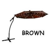 9' SOLAR CANTILEVER UMBRELLA 9' SOLAR CANTILEVER UMBRELLA