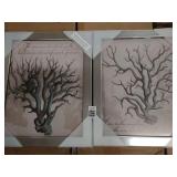 2PC SET FRAMED ART 2PC SET FRAMED ART