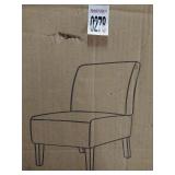 ARMLESS CHAIR (NOT ASSEMBLED/IN BOX) ARMLESS CHAIR (NOT ASSEMBLED/IN BOX)