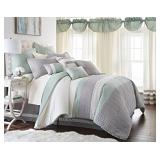 24PC EMBELLISHED COMFORTER SET QUEEN 24PC EMBELLISHED COMFORTER SET QUEEN