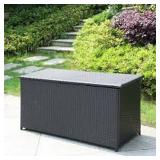 WICKER CUSHION DECK BOX (NOT ASSEMBLED/IN BOX) WICKER CUSHION DECK BOX (NOT ASSEMBLED/IN BOX)