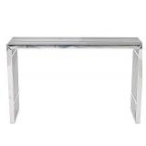 STAINLESS STEEL CONSOLE TABLE STAINLESS STEEL CONSOLE TABLE