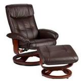 RECLINER & OTTOMAN (NOT ASSEMBLED/IN BOX) RECLINER & OTTOMAN (NOT ASSEMBLED/IN BOX)