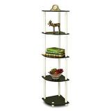 FURINNO 5-TIER CORNER SHELF *NOT ASSEMBLED* FURINNO 5-TIER CORNER SHELF *NOT ASSEMBLED*