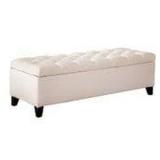 NOBLE HOUSE OLIVER IVORY VELVET STORAGE OTTOMAN NOBLE HOUSE OLIVER IVORY VELVET STORAGE OTTOMAN