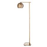 GLOBE FLOOR LAMP IN GOLD FINISH GLOBE FLOOR LAMP IN GOLD FINISH