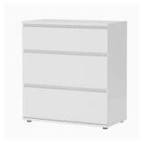 TVILUM AURORA 3 DRAWER WIDE CHEST IN WHITE TVILUM AURORA 3 DRAWER WIDE CHEST IN WHITE
