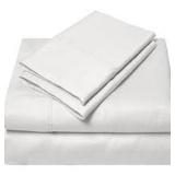 BARE HOME FULL XL BED SHEET SET & BED SKIRT IN WHI BARE HOME FULL XL BED SHEET SET & BED SKIRT IN WHI