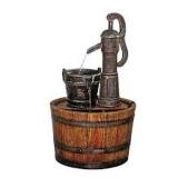 TOSCANO CISTERN WELL PUMP BARREL GARDEN TOSCANO CISTERN WELL PUMP BARREL GARDEN