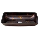 VIGO FUSION GLASS VESSEL SINK VIGO FUSION GLASS VESSEL SINK