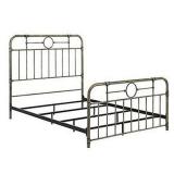 WALKER EDISON METAL PIPE BED *QUEEN; WALKER EDISON METAL PIPE BED *QUEEN;