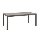 WALKER EDISON RATTAN PATIO DINING TABLE WALKER EDISON RATTAN PATIO DINING TABLE