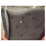 WINGBACK TUFTED UPHOLSTERED HEADBOARD *NO SIZE* WINGBACK TUFTED UPHOLSTERED HEADBOARD *NO SIZE*