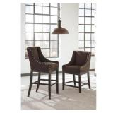 ASHLEY SIGNATURE BARSTOOLS *2 IN TOTAL; ASHLEY SIGNATURE BARSTOOLS *2 IN TOTAL;