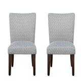 HOMEPOP DINING CHAIRS *2 IN TOTAL; NOT ASSEMBLED* HOMEPOP DINING CHAIRS *2 IN TOTAL; NOT ASSEMBLED*