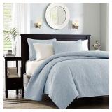 MADISON PARK 3-PIECE COVERLET SET *KING/ CAL KING* MADISON PARK 3-PIECE COVERLET SET *KING/ CAL KING*