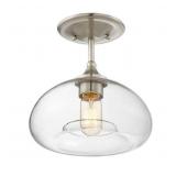 MERIDIAN 1-LIGHT SEMI FLUSH MOUNT MERIDIAN 1-LIGHT SEMI FLUSH MOUNT