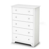 SOUTH SHORE 5-DRAWER CHEST *NOT ASSEMBLED* SOUTH SHORE 5-DRAWER CHEST *NOT ASSEMBLED*
