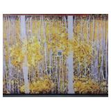 47'X16' ART ON CANVAS 47'X16' ART ON CANVAS