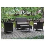 4PC PATIO SET (NOT ASSEMBLED/IN BOX)