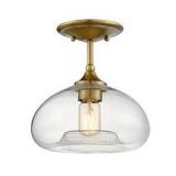 SEMI FLUSH MOUNT LIGHT FIXTURE