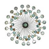 27' METAL WALL DECOR 27' METAL WALL DECOR