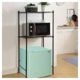 MINI FRIDGE & MICROWAVE STAND (NOT ASSEMBLED/