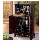 JENLEA 15-BOTTLE WINE BAR *NOT ASSEMBLED* JENLEA 15-BOTTLE WINE BAR *NOT ASSEMBLED*