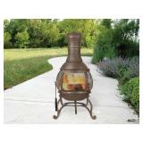 DECKMATE OUTDOOR FIREPLACE SZ 16.73' X 16.54' X DECKMATE OUTDOOR FIREPLACE SZ 16.73' X 16.54' X