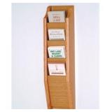 4-POCKET BROCHURE PACK LIGHT OAK