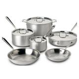 ALL-CLAD 10-PIECE COOKWARE SET