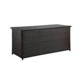 DHI WICKER CUSHION DECK BOX *NOT ASSEMBLED*