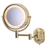 JERDON HALO LIGHT WALL MOUNT MIRROR JERDON HALO LIGHT WALL MOUNT MIRROR