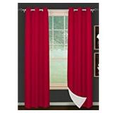 SAFDIE & CO 2-PIECE BLACKOUT CURTAIN PANEL SAFDIE & CO 2-PIECE BLACKOUT CURTAIN PANEL