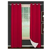 SAFDIE & CO 2-PIECE BLACKOUT CURTAIN PANEL