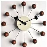 AEON CYCLE WALNUT CLOCK