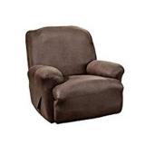 SUREFIT LEATHER 1-PIECE RECLINER SLIPCOVER SUREFIT LEATHER 1-PIECE RECLINER SLIPCOVER
