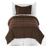 BARE HOME 3-PIECE DOWN ALTERNATIVE COMFORTER SET