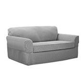 MAYTEX CONNOR 2-PIECE LOVESEAT SLIPCOVER PACK