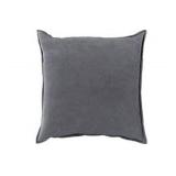 GRAY THROW PILLOW *16"X16"*