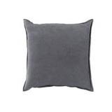GRAY THROW PILLOW *16'X16'* GRAY THROW PILLOW *16'X16'*
