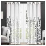 EXCLUSIVE HOME SHEER GROMMET CURTAIN *54'X84'* EXCLUSIVE HOME SHEER GROMMET CURTAIN *54'X84'*