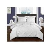 CHIC 4-PIECE DUVET COVER SET *QUEEN* CHIC 4-PIECE DUVET COVER SET *QUEEN*