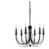 AF LIGHTING 6-LIGHT CHANDELIER AF LIGHTING 6-LIGHT CHANDELIER